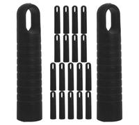Uonlytech 20 Pièces Accessoire de Remplacement pour Manche à Balai de 25mm en Plastique Tête Filetée, Manchon de Verrouillage Spiralé, Facile à Installer pour Balai et Vadrouille à Domicile