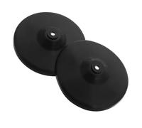 Uonlytech 2pcs Boutons de Couvercle en Caoutchouc Noir pour Plaques de Cuisson à Gaz, Installation Facile et Protection Décorative pour Usage Cuisine