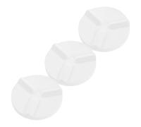 Uonlytech 3 Pièces Support Triangulaire et Réduit le Glissement en Alumine Blanche Structure Triple Pied, Empêche le Collage de Glaçure pour Four de Poterie Lors la Cuisson