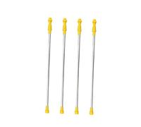 Uonlytech 4 Pièces Perches de Pulvérisation Extensibles en Acier Inoxydable, Tige de Rechange pour Pulvérisateur, Spray Nozzle, pour Jardin
