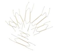 Uonlytech 7 Pièces Supports Muraux pour Assiettes Décoratives 4 à 12 Pouces | Installation Facile, Intégration Invisible au Mur, Supports Stables, pour Salons et Murs de Galerie