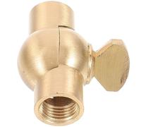Uonlytech Adaptateur pour Suspensions Lumineuses en Cuivre Poignée, Convertisseur de Douille Lampe Plafond Résistant la Rouille, Réglage D'angle 180° pour Luminaire Suspendu