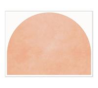 Uonlytech Autocollant Mural Décoratif en Pvc Forme D'arche Rose, Adhésif Fort et Résistant, pour Décoration Chambre et Salle de Jeux Moderne et Stylée