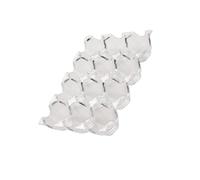Uonlytech Boîte de Rangement Transparent en Acrylique pour Œufs Anti-collision Support Œufs 12 Compartiments Cuisine et Congélateur