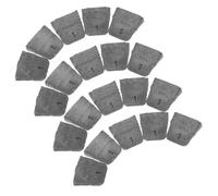 Uonlytech Coin pour marteau en fer 20 pièces, coin de poignée de sécurité, fixation ferme pour marteaux à griffes et outils à manche en bois, usage agricole, montage simple
