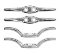 Uonlytech Crochets de Taquet en Métal Argenté pour Cordage Aveugle, Accessoires Store Enrouleur, Lot de 4 Pièces Adaptés pour Stores de Fenêtres à Usage Domestique et Bureau