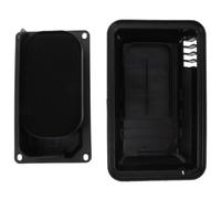 Uonlytech Filtre à gaz pour générateur Essence 2-3kw, Ensemble de Filtre à air Noir, boîtier en Plastique et métal, Filtration d'air pour Usage extérieur