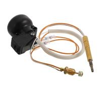Uonlytech Interrupteur Anti-basculement pour Chauffage Gaz Extérieur | ABS Cuivre Nylon, Coupe le Gaz en 3 Secondes, Compatible Patio et Propane, Noir