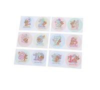 Uonlytech Kit Dautocollants Pour Bébé Mois Éléments Autocollants Pour Nouveau-né Chic Créatif Souvenir De Bébé Matériau Sûr