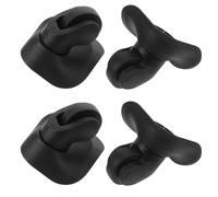 Uonlytech Lot de 2 roulettes Pivotantes Universelles en Abs pour Valise, Remplacement Silencieux, Adapté aux Bagages Trolley pour Voyage