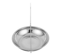 Uonlytech Pelle à Plateau à Cadran en Acier Inoxydable, Chaîne Fine, Mesure de Précision, Accessoire pour Balance Suspendue Industrielle et Boulangerie