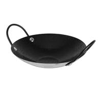 Uonlytech Petite Casserole en Acier Inoxydable à Deux Poignées pour Cuisson | Construction Épaisse, Compatible Réchaud Portable, Service de Table, pour Nouilles, Soupes et Ragoûts