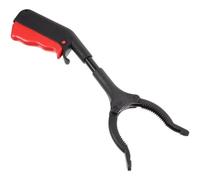 Uonlytech Pince à déchets, Pince ramasse déchets, Pince de préhension, tube en fer 28 cm, antidérapant, pour ramasser objets dans les endroits difficiles d'accès, ménage