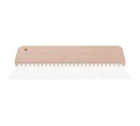 Uonlytech Pinceau à Texture Murale, 25cm, Peigne à Grainer le Plâtre en Bois et Plastique, Application Lisse, pour Création de Texture, Décoration Murale et Projets Diy, Novices et Experts