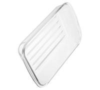 Uonlytech Plat à four en verre trempé 1,5L transparent, usage polyvalent pour cuisson au four et micro-ondes, adapté légumes et poisson
