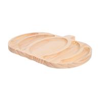 Uonlytech Plateau de Service Citrouille en Bois, Compartiments Multiples | Khaki, pour Collations, Fruits et Fromages, Usage Familial, Décorations de Fête Halloween