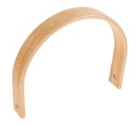 Uonlytech Poignée de Théière Accessoire de Remplacement en Bambou Antidérapante et Résistante à L'usure Distance Entre Trous de 11,7cm pour Bouilloire Usage Professionnel et Personnel