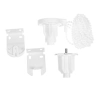 Uonlytech Support d'embrayage Pom Blanc pour Store Enrouleur, Kit 38mm | Pièces Détachées pour Stores Enrouleurs, avec Support et Chaîne à Billes, Remplacement Simple