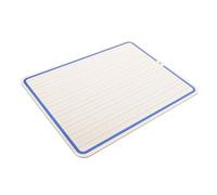 Uonlytech Tableau Effaçable Double Face pour Apprentissage Tableau avec Lignes pour Écrire Ardoise Pratique pour Étudiants et Enseignants
