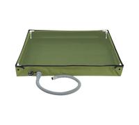Uoqpty Bac De Douche Camping,Socle De Douche Pliant pour Camping - Seau d'eau Portable Pliable pour Salle De Bain Camping-Car Tente Voyage Plage