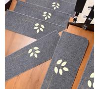 uoXHFdh 9 x 22 Pouces, Ensemble de 15 Tapis d'escalier Lumineux for escaliers intérieurs, marches et moquettes(3)