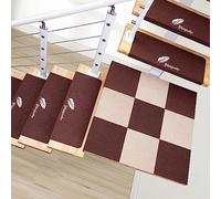 uoXHFdh Ensemble de 10 Protections for escalier, lavables, 21 cm x 55 + 4(7)