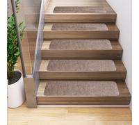 uoXHFdh Ensemble de 15 Tapis Couloir antidérapants d'intérieur 20 x 76 cm, for Enfants et Chiens(Lt 104 Light Coffee)