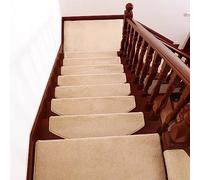uoXHFdh Ensemble de 5 Tapis Sol Autocollants d'intérieur for escaliers, destinés aux Personnes âgées, Enfants et Animaux domestiques(7,65 * 24+3cm)