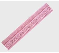 uoXHFdh Lot de 2 autocollants adhésifs for bordure papier peint multicolores(Light Pink,8cm X 230cm*2 Pcs)