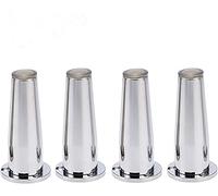 uoXHFdh Pieds de Meubles en métal argenté, Forme d'épingle à Cheveux, 8 20 cm (lot 4)(Bright Silver,12cm)