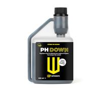 UP NUTRIENTS Abaisseur de pH 500 ml PH Down extrait d'agrumes pour plantes et cultures - Minorateur pH avec doseur 100 % naturel - Réducteur de pH non corrosif, non toxique - Convient pour