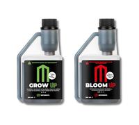 UP NUTRIENTS Grow Up & Bloom Up Pack d'engrais pour plantes 100 % biologiques pour croissance et floraison 250 ml