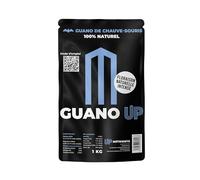 UP NUTRIENTS Guano Up Engrais naturel à la chauve-souris 100 % naturel 1 kg Engrais naturel avec chaux dolomite pour plantes et cultures Agriculture écologique floraison intense améliore substrat et