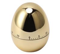 UPALDHOU 60 Minutes D'œuf - Mode de Minuterie en Mécanique Mémoire de Haute Précision pour L'étude de L'examen de la Cuisine de L'examen des Matériaux ABS (Gold)