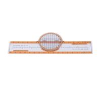 UPALDHOU Calculateur de Vol Aviation avec Règle à Calcul Circulaire | Excellente résistance à l\'érosion, Fiable pour la planification des vols, Compact et léger, Aide à l\'entraînement