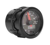 UPALDHOU Jauge de Température des Gaz D'échappement 52 Mm LED 7 Couleurs | Compteur EGT, Boîtier ABS, Anneau en Aluminium, Plage 300-1300 C, Cadran à Lecture Sombre, Installation Rotative, la