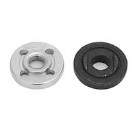 UPALDHOU Meuleuse à Angle Jeu de Brides, Pièces de Rechange en Acier (#2) | Chromé, Garniture indépendante, Options filetées et sans filetage