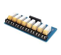 UPALDHOU Module Relais 8 Canaux, Sortie 5A, Tension 5-220V | Semi-conducteur, installation PCB, capacité de surtension élevée, entrée 3-5 V