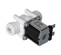 UPALDHOU Normalement fermé électrovanne 3/8in Raccord Rapide (DC12V) | Compatibilité avec l\'eau, composants durables, forme compacte, assemblage facile