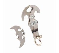 UPALDHOU Pliant Crochet en Acier Inoxydable, Outil Multifonction Compact | Griffe de récupération pour objets tombés, 7x4.6cm, taille pliée, fixation magnétique, construction résistante à la rouille