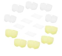 Upgrad Lot de 15 lentilles de protection avant compatibles avec casques de soudage ESAB Sentinel A60, haute définition, transparent sans distorsion, ne pas utiliser avec les casques de soudage ESAB