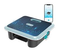 (Upgrade 2026) Pleco SK02 Robot Nettoyeur Skimmer Solaire de Surface Piscine, Robot Piscine sans Fil, Double Recharge, Sonde de Température, Contrôle App, Skimmer Piscine Hors Sol Automatique 24/7
