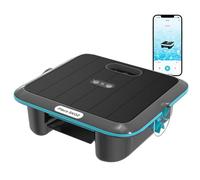 (Upgrade 2026) Pleco SK02 Robot Piscine Skimmer Solaire de Surface, robot surface piscine sans Fil, Double Recharge, Sonde de Température, Contrôle App, Skimmer Piscine Hors Sol Automatique 24/7