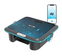 (Upgrade 2026) Pleco SK02 Robot Piscine Skimmer Solaire de Surface, Robot Surface Piscine sans Fil, Double Recharge, Sonde de Température, Contrôle App, Skimmer Piscine Hors Sol Automatique 24/7