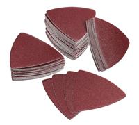 UPKOCH 100 Pièces Feuilles Abrasives Triangulaires Auto-adhésives, | Alumine, Accès Facile aux Coins, pour Bois et Loisirs Créatifs, Lot