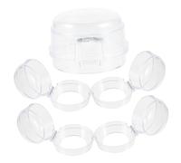 UPKOCH 15pièces Couvercles De Pour Boutons De Caches De Cuisinière Plastique Sécurisés Pour Gardez Cuisine Sûre Et Propre