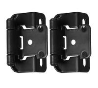 UPKOCH 2 Pièces Charnières de Porte D'armoire à Fermeture Automatique 1/2 Pouce en Acier Semi-cachées pour Portes de Placard et Portails, Adaptées Yacht et Maison