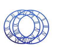 UPKOCH 2 Pièces Horloge Murale Ronde en Acrylique Miroir Chiffres Romains Autocollants, Finition Miroir Auto-adhésive, pour Bureau et Décoration Intérieure Moderne