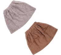 UPKOCH 2 Pièces Housse de Balai Paresseux en Velours Absorbant Poussière et Eau, Facile à Laver, Outil de Nettoyage Domestique pour Balai et Sol, pour Restaurant et Hôtel Couleur
