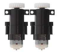 UPKOCH 2 Pièces Moteur de Poubelle à Capteur Boîte de Vitesses, Micro | Transmission Stable, Couvercle Basculant, Plastique et Métal, Usage Maison Salon, Noir